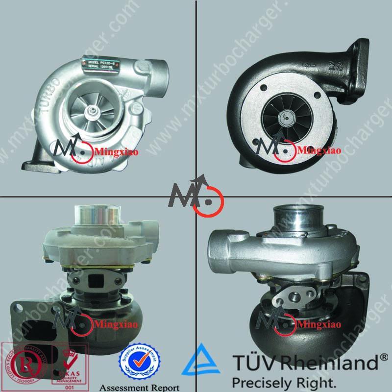 Turbocharger PC120-6  TA31 S4D95 6731-81-8100